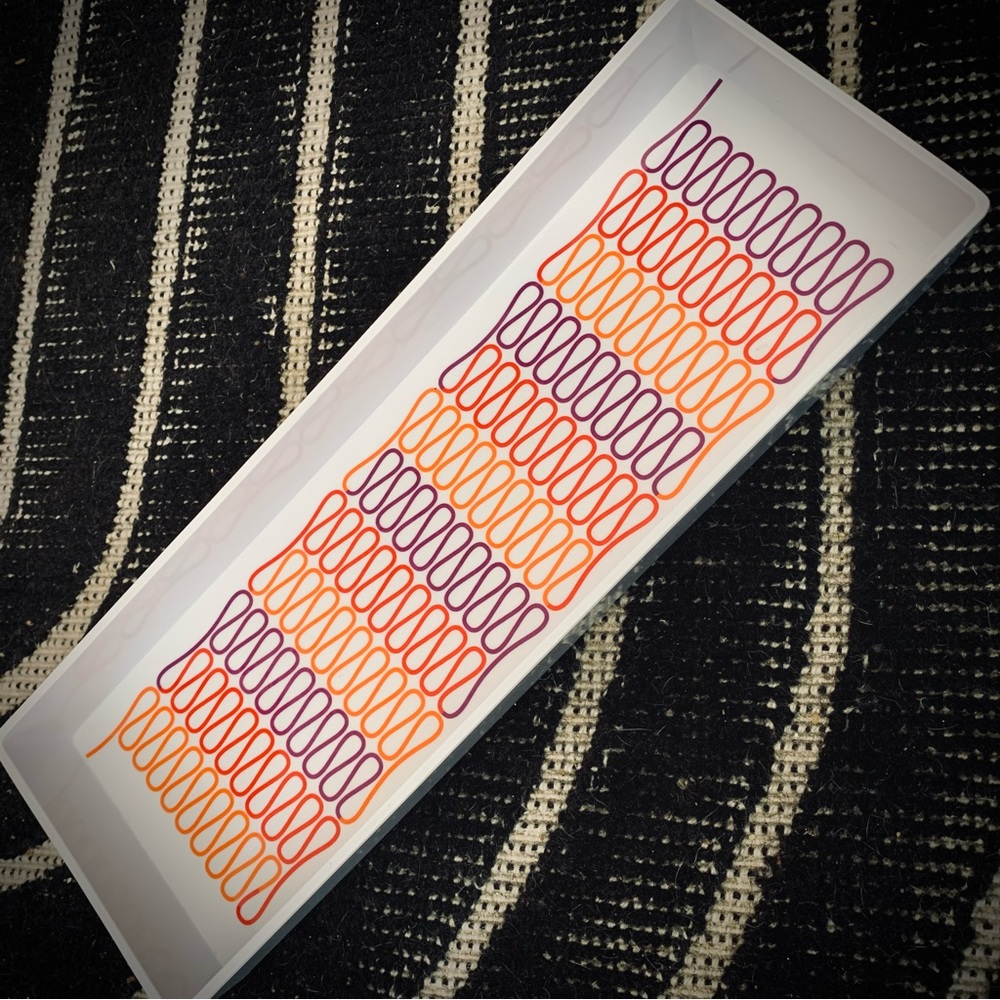 JONATHAN ADLER MODERN STYLE | RECTANGULAR SERVING TRAY | EUC